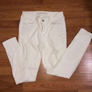 White jeans